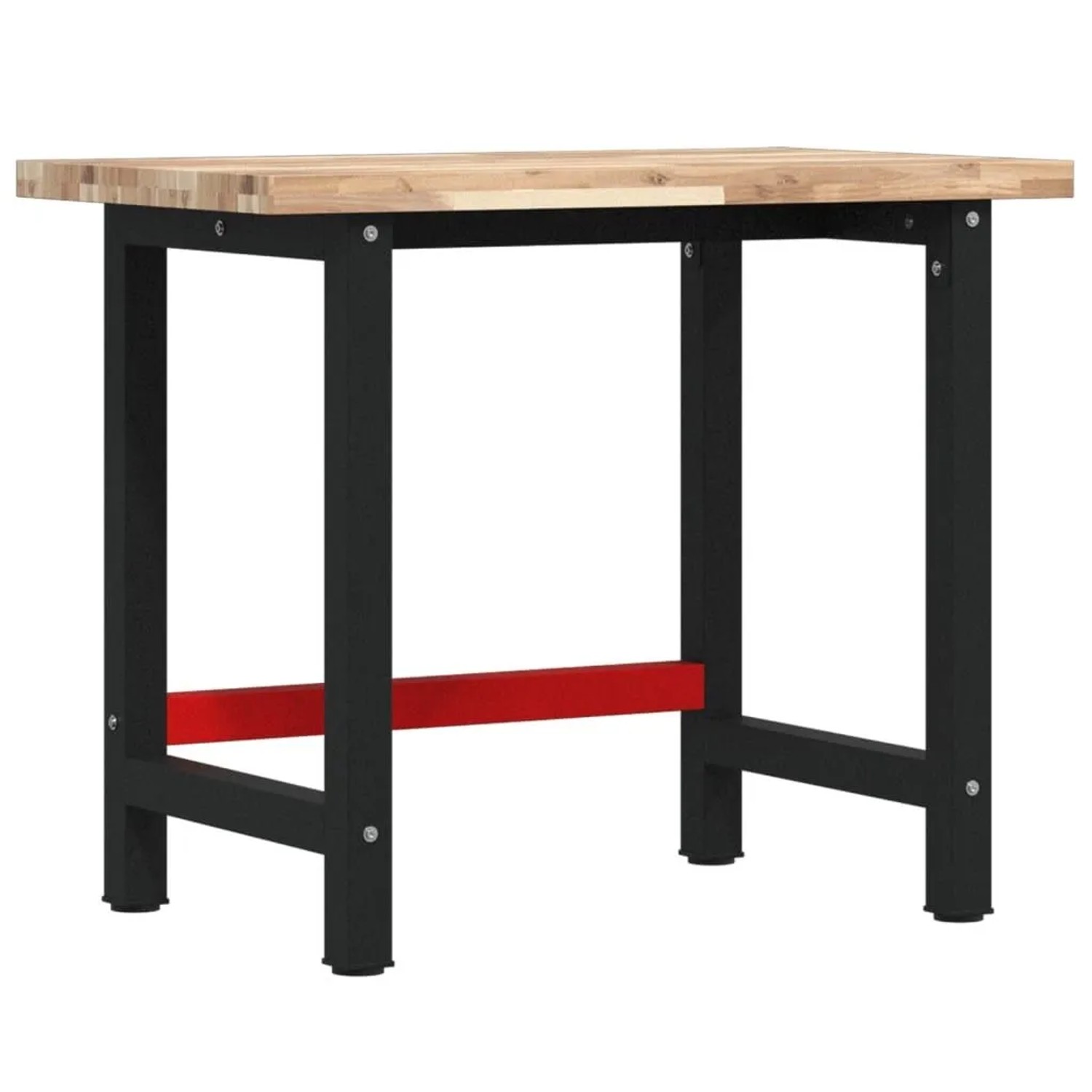 vidaXL Werkbank 100x60x83 cm Massivholz Akazie Rechteckig 3309668