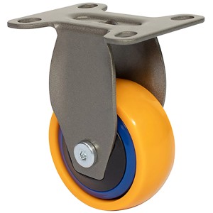 Wagner Möbel-Bockrolle, 50 kg, mit Kugellager, Soft Gelb, Ø 50 mm.