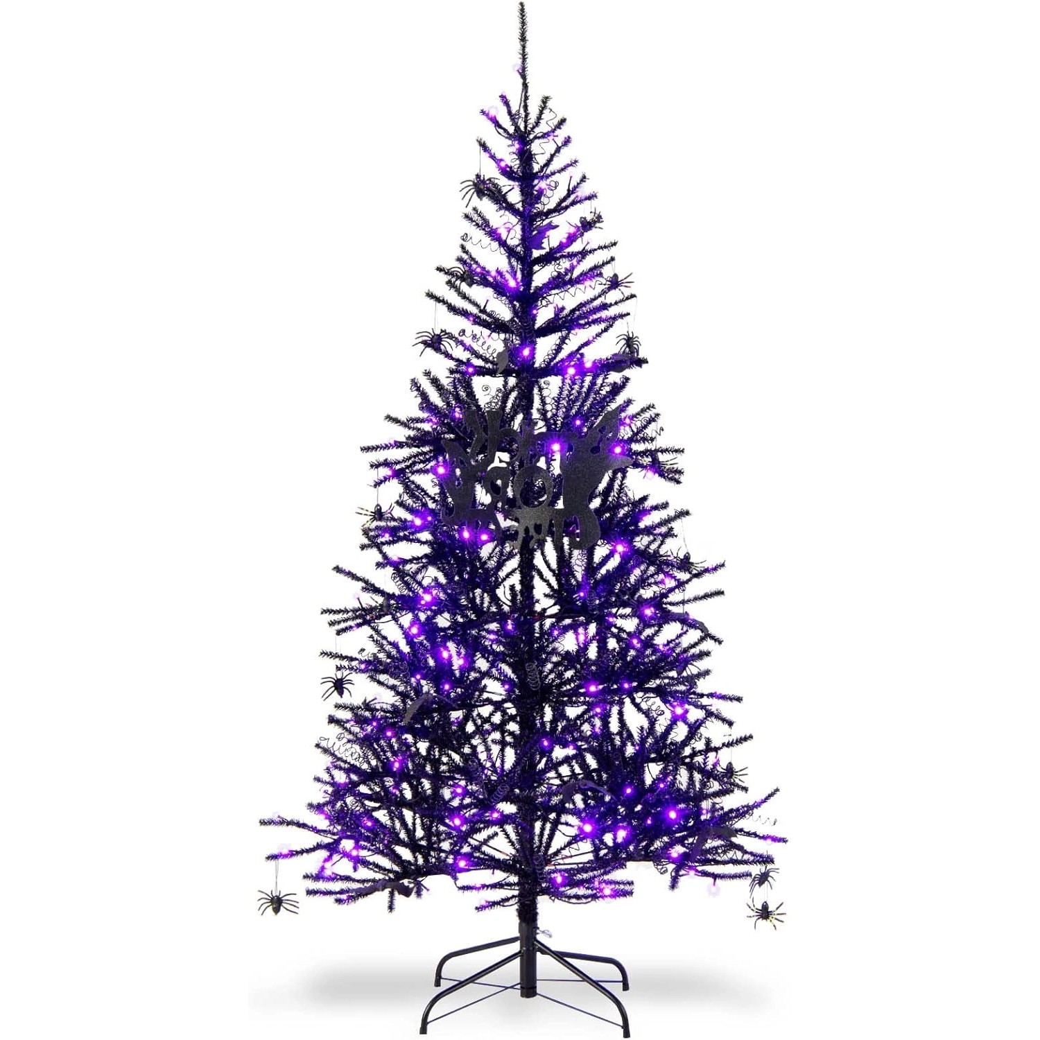 Costway Künstlicher Weihnachtsbaum Beleuchtet 183cm