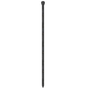 Schake Erdnagel, Ø 16 mm x 800 mm, schwarz, für Baugeräte und Befestigungen.