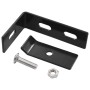 vidaXL Wand-Eckverbinder 10 Stk Anthrazit 144501_2