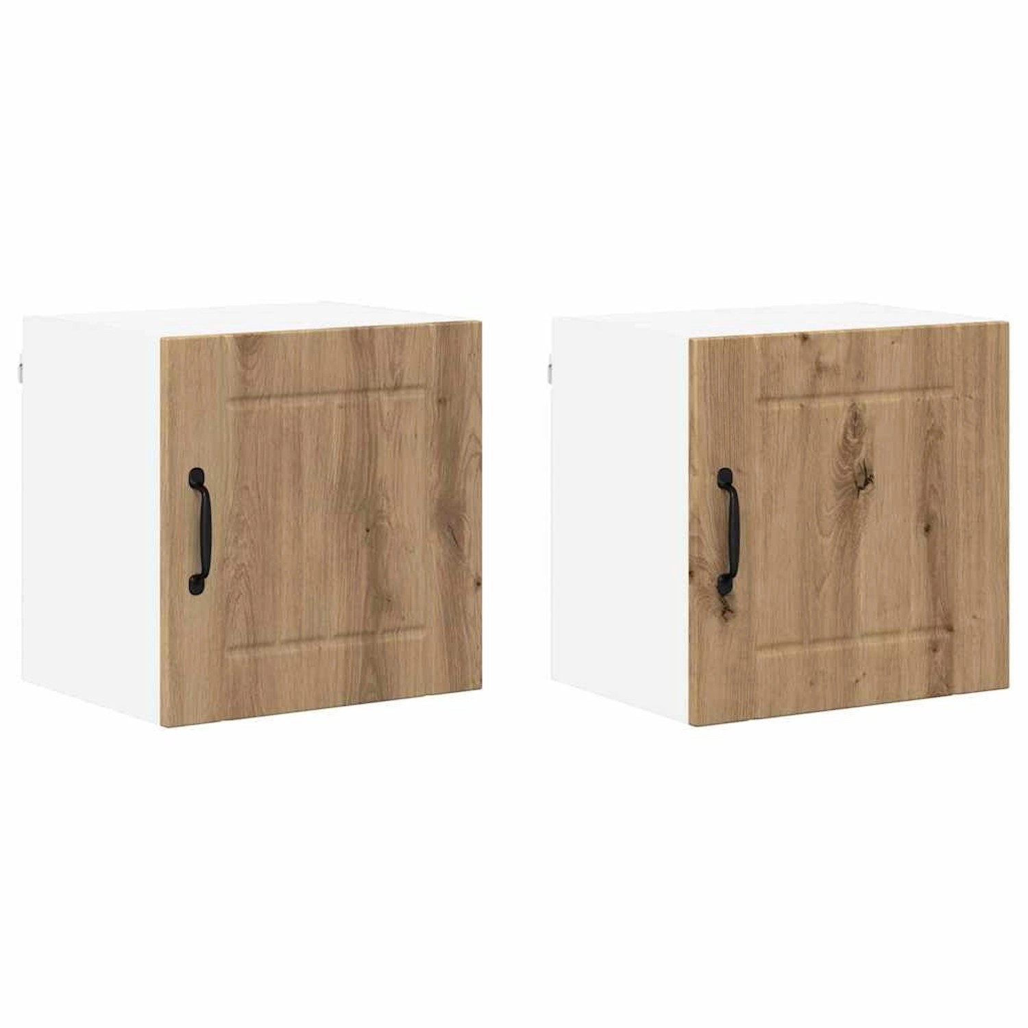 vidaXL Küchenschrank 2 Stk Artisan-Eiche 40 x 31 x 40 cm Holzwerkstoff 8848 günstig online kaufen