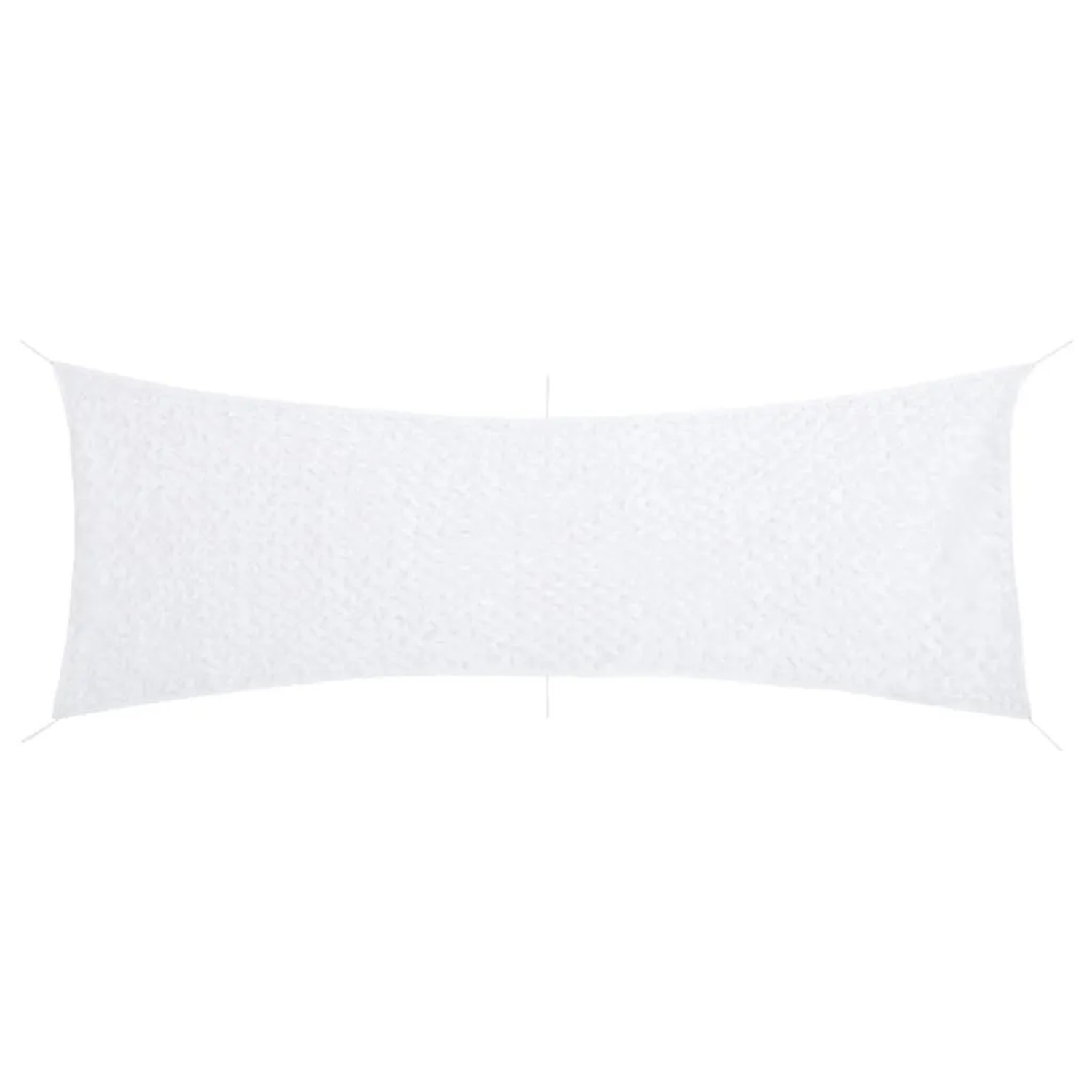 vidaXL Tarnnetz mit Aufbewahrungstasche 519x142 cm Weiß 4008271