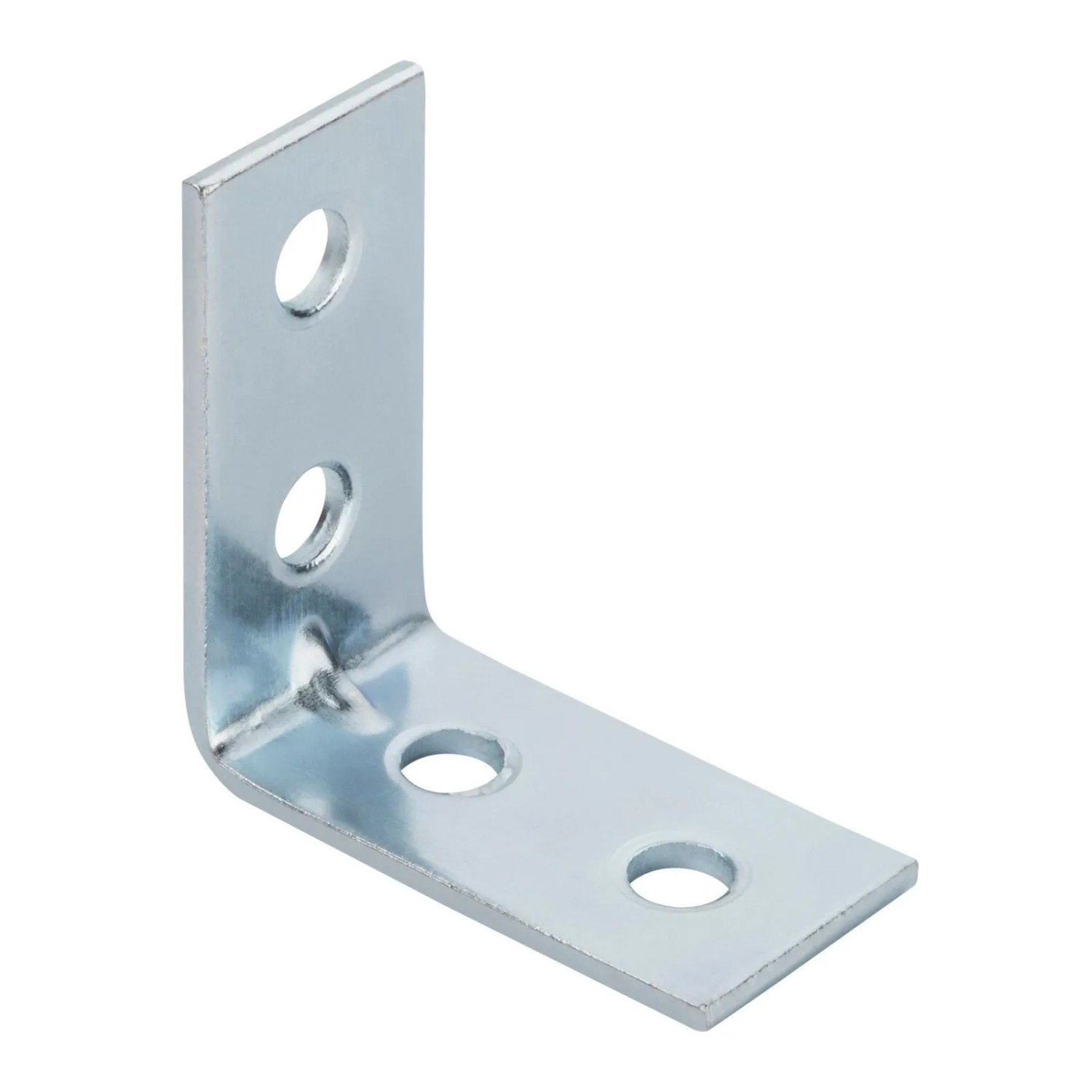 SOTECH 10 x Winkelverbinder 30 x 30 x 15 x 1,5 mm Stahl Verzinkt Lochung Gesenkt mit Sicke