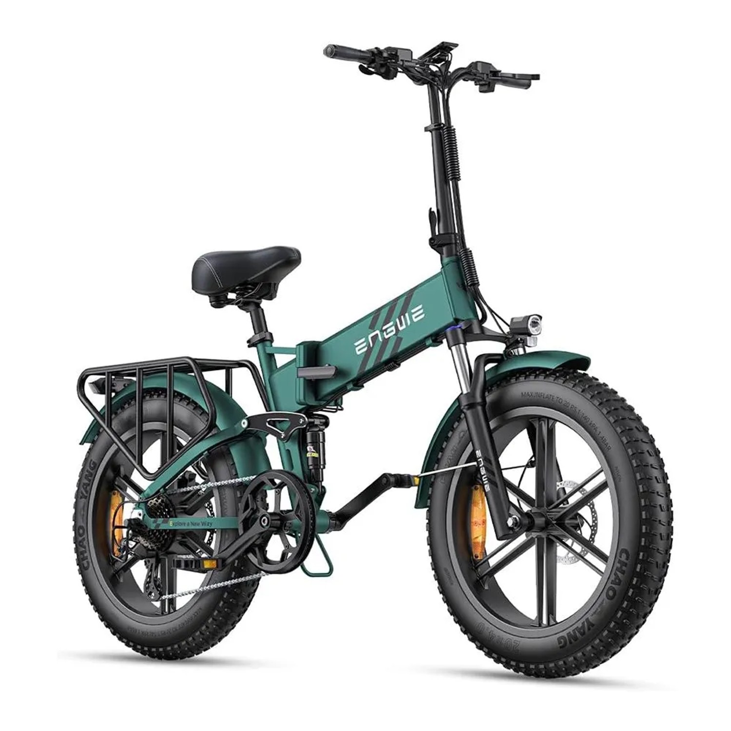 ENGWE ENGINE Pro 2.0 Elektro-Mountainbike 20 Zoll 48V 16Ah Akku