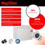Mephisto Infrarotheizung 800W mit Fernbedienung und Thermostat. Wand-, Decken- oder Standmontage möglich.