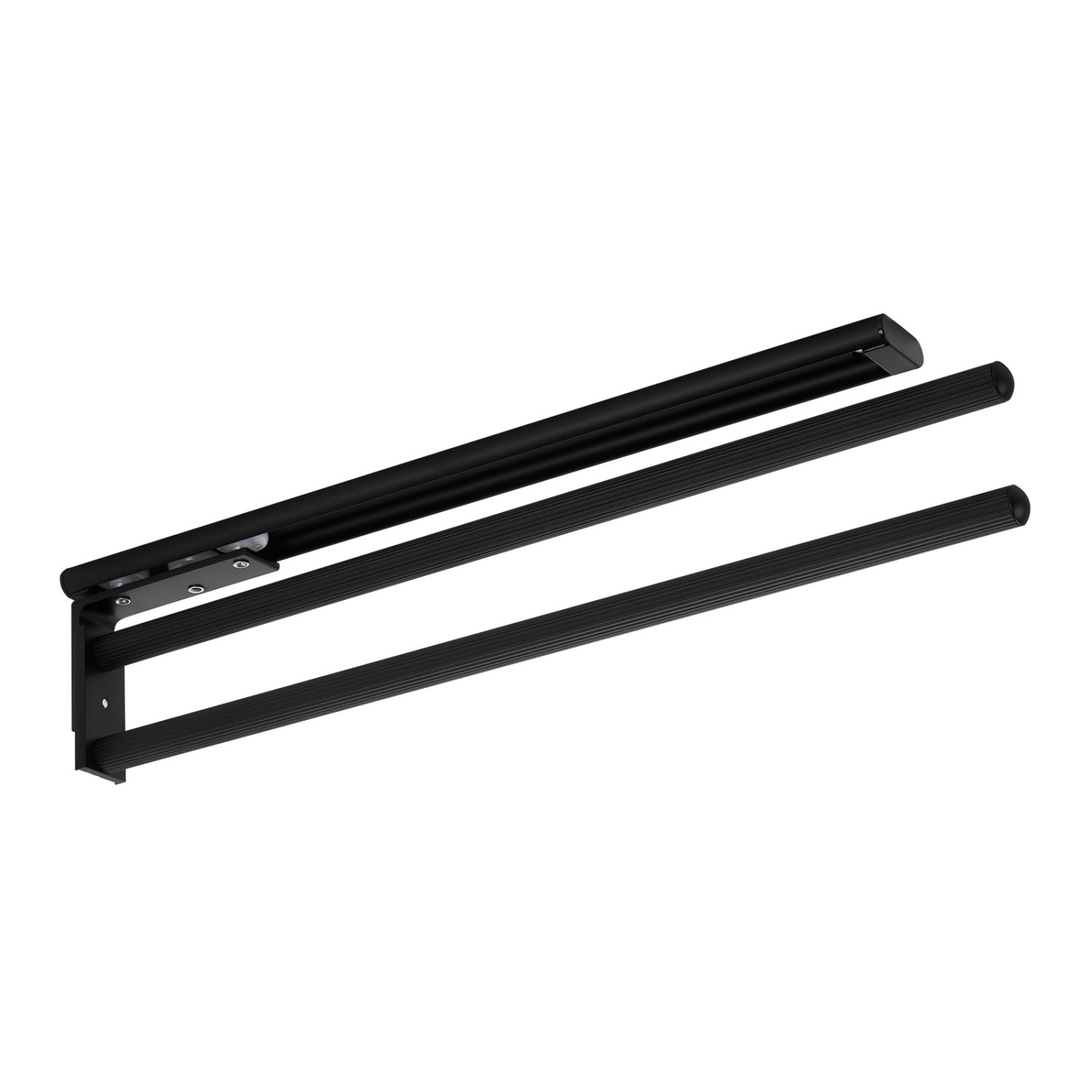 SOTECH Aluminium Handtuchhalter TED 2 Armig 450 bis 730 mm Ausziehbar Drehb günstig online kaufen