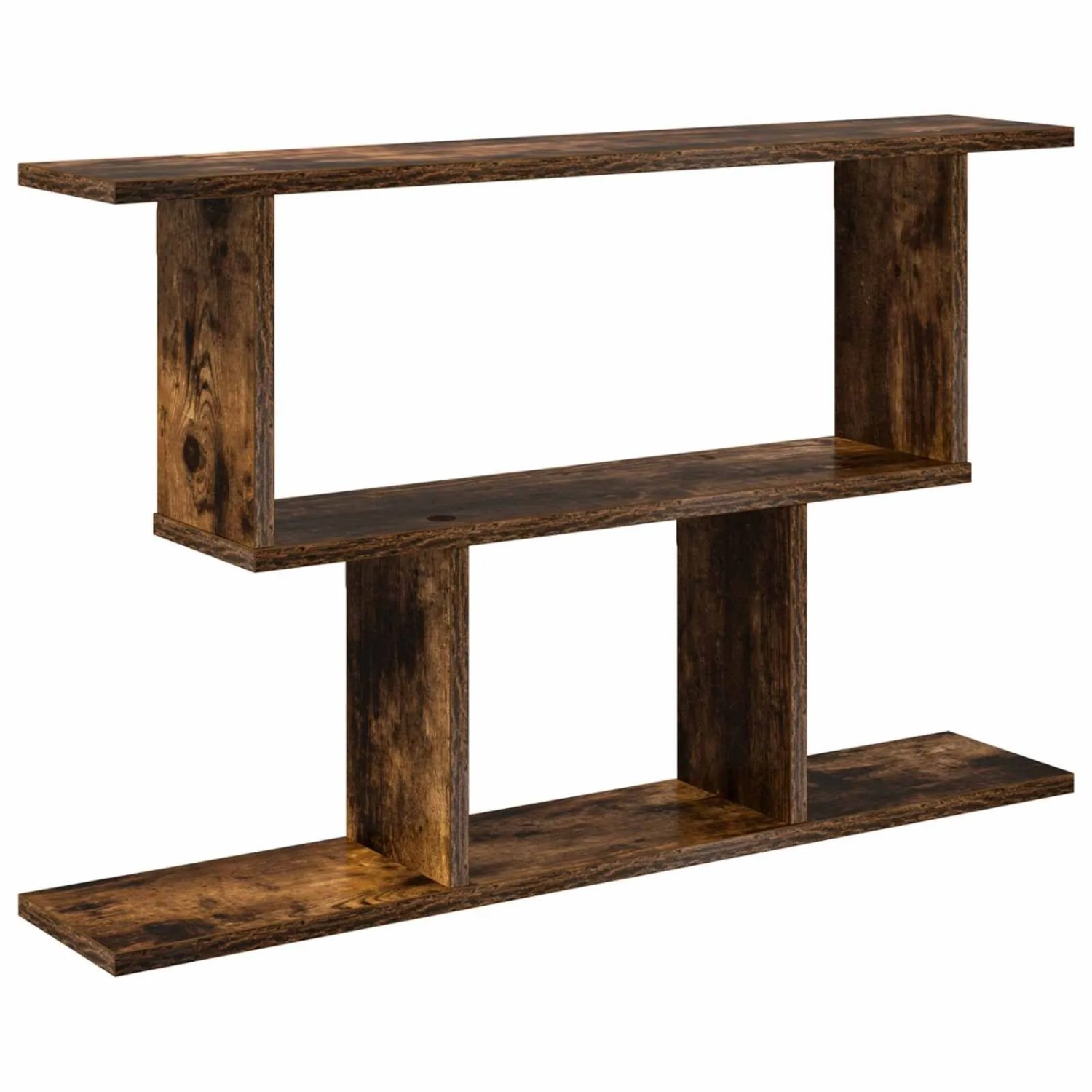 vidaXL Wandregal Raucheiche 80 x 15 x 50,5 cm Holzwerkstoff 8012288