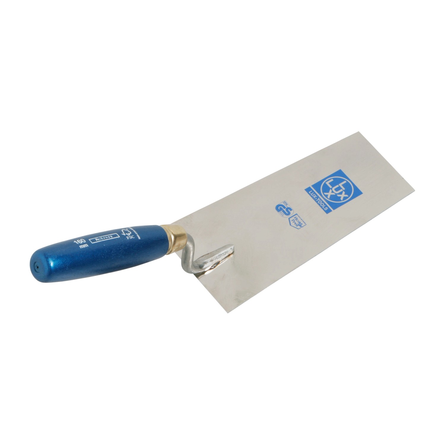 LUX-Tools Stuckateurkelle/Putzkelle rostfrei 160 mm Classic