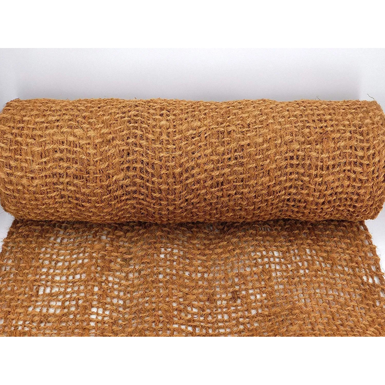 Aquagart Kokosmatte, 1m breit, 200m Rolle für Teichböschung und Uferbefestigung.