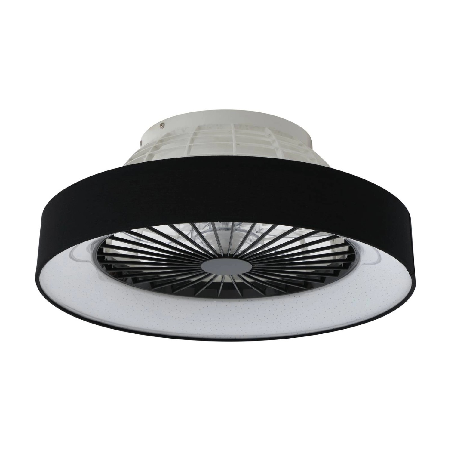 Thumbnail - Lindby LED Deckenventilator mit Lampe Mace 10022136 Dimmbar Leselampe Modern in Schwarz 1-flammig Wohnzimmerleuchte