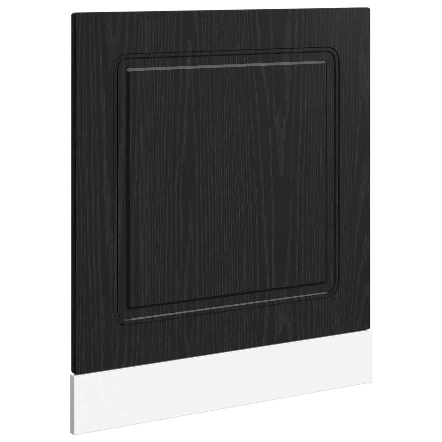 vidaXL Küchenschrank Kalmar Schwarz Eichen-Optik 60 x 1,5 x 67 cm 8003792