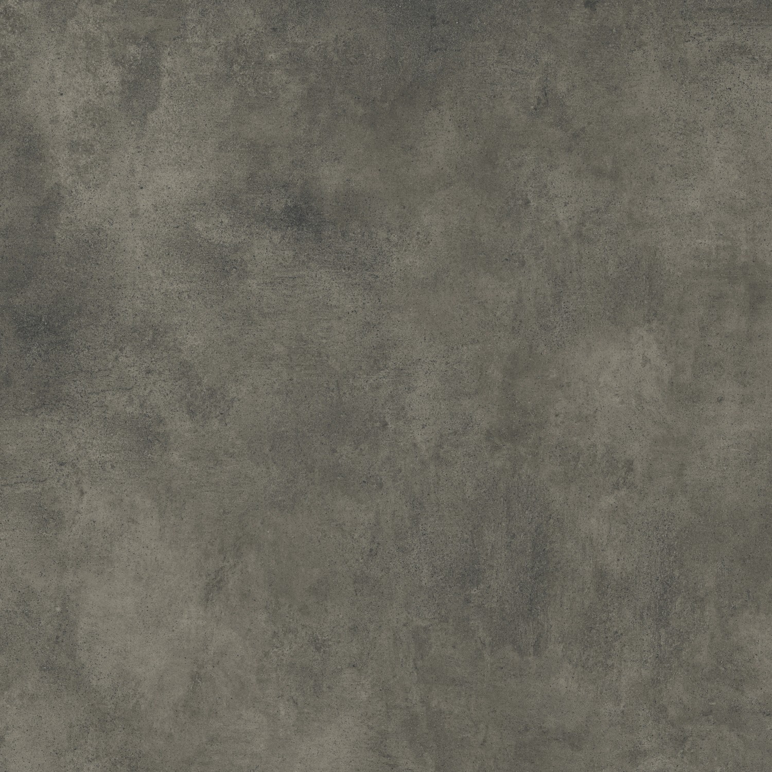 Feinsteinzeug Bodenfliese Seattle, 59,8x59,8 cm, in dunkler Beton-Optik, matt.