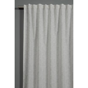 Bennetti Schal Natur mit Muschelmuster, 140x245 cm, halbtransparenter Fenstervorhang.