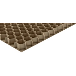 Fermacell Estrich-Wabe, 1500x1000x30 mm, zur Trittschalldämmung bei Trockenschüttungen.