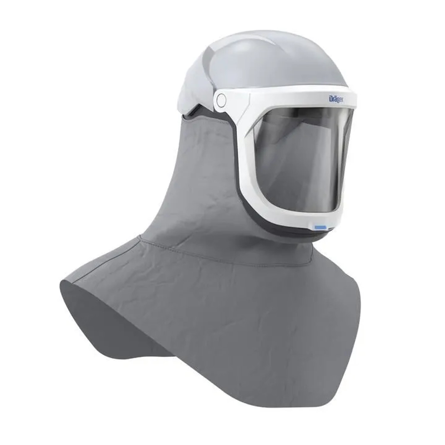 Dräger X-plore 8000 Helm mit PC-Visier Schulterabschluss L3 Z - Grau