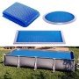 Blaue OK-Living Solarfolie 450 cm als Pool Abdeckung für verschiedene Poolformen.
