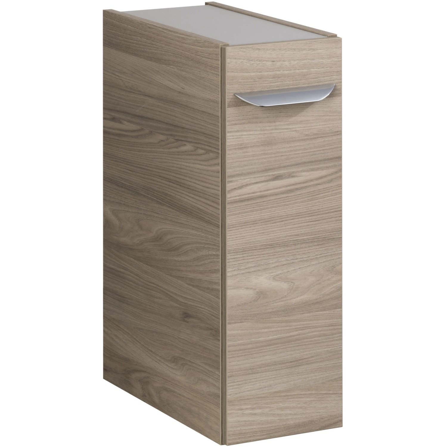 Fackelmann Bad-Hängeschrank Luxor in Steinesche, 20 cm breit.