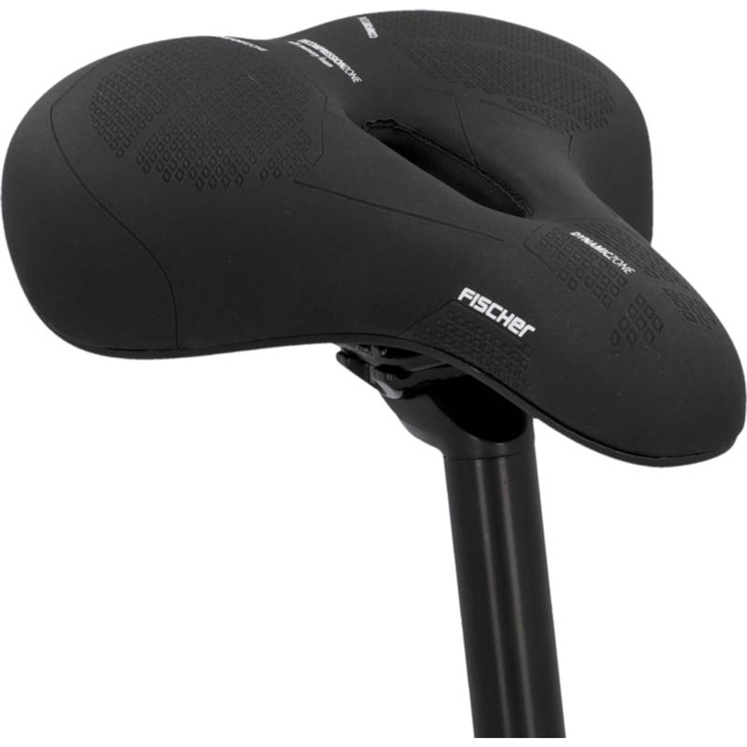 schwarzer vibrator Fischer Fahrrad Fahrradsattel bequem ergonomisch Memory Foam Touren kaufen  bei OBI