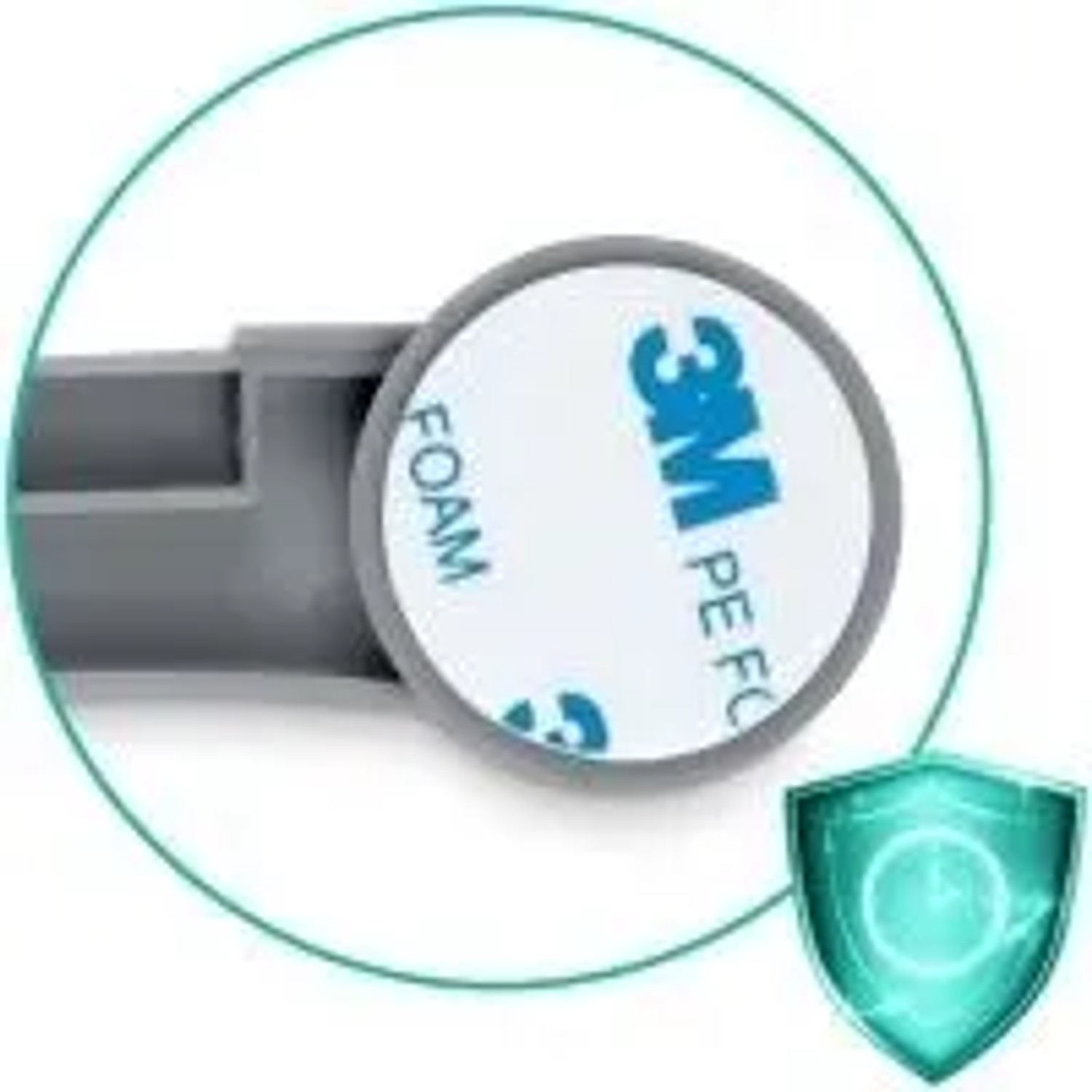 Ricokids 798301 Schranköffnungssicherung 10 Stück Grau