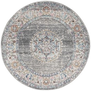 Floornovo Indoor & Outdoor Teppich Nr. 167 Rund Durchmesser 120 cm