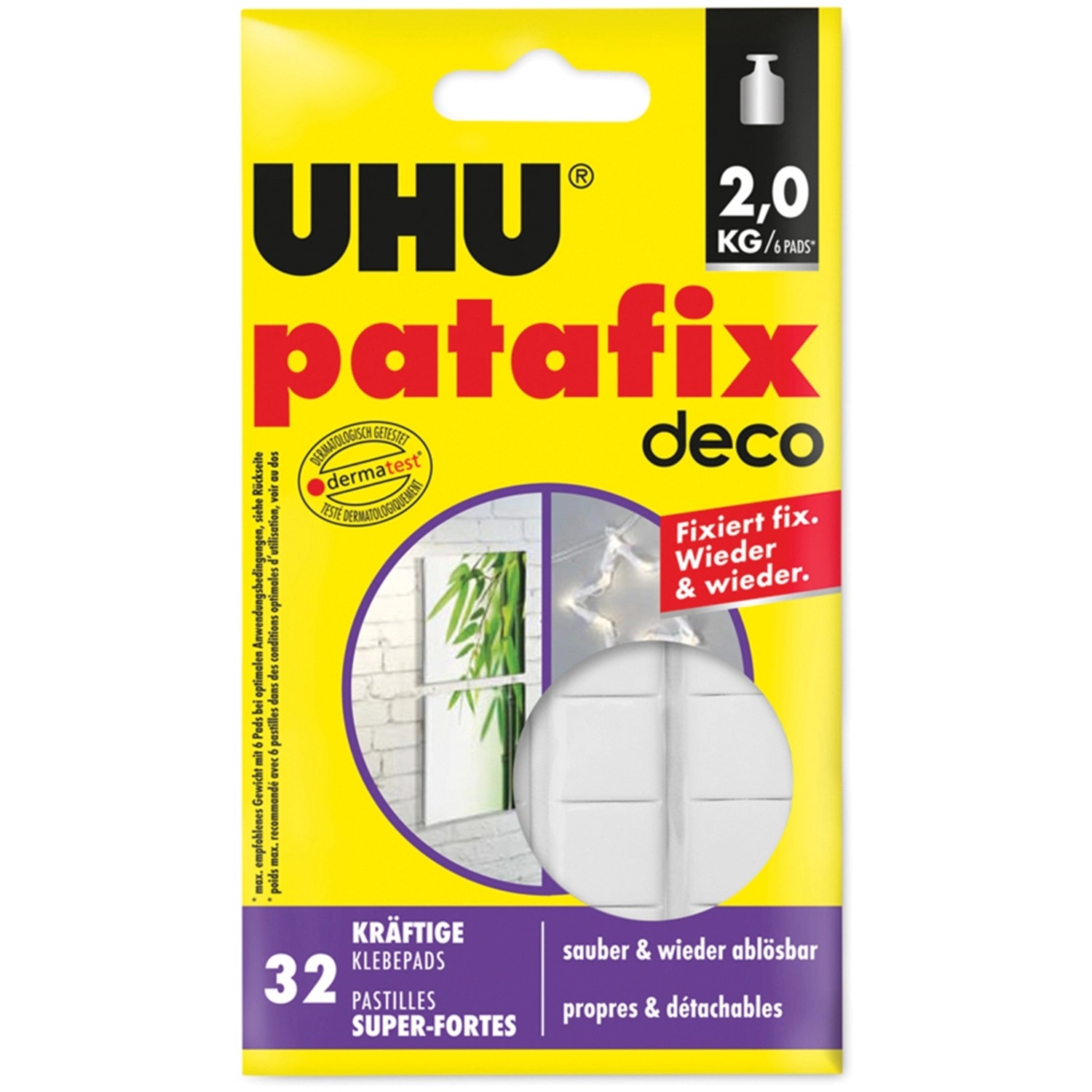 Uhu Patafix Homedeko 32 Pads