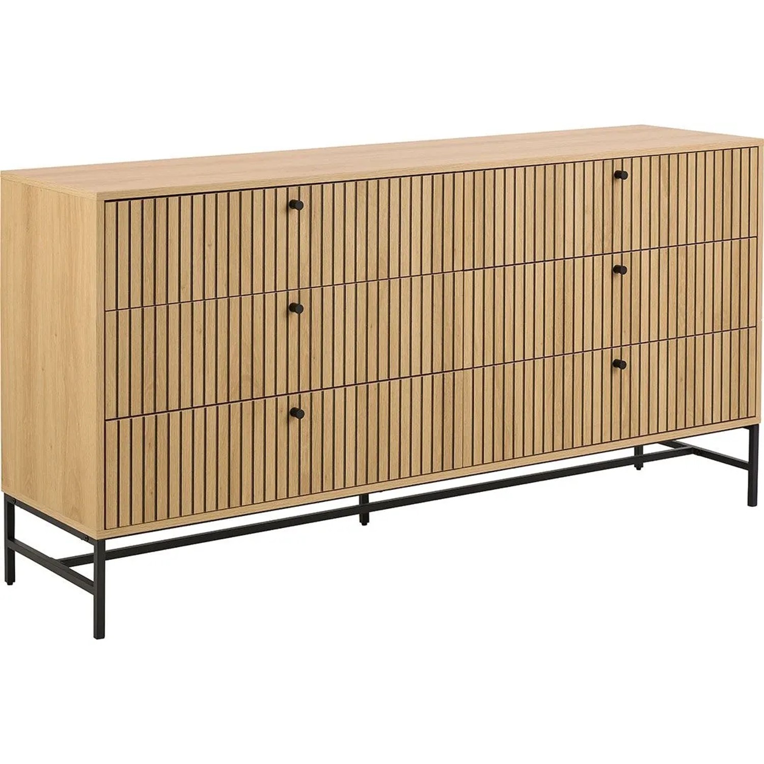 ebuy24 Albany Kommode 6 Schubladen Natur