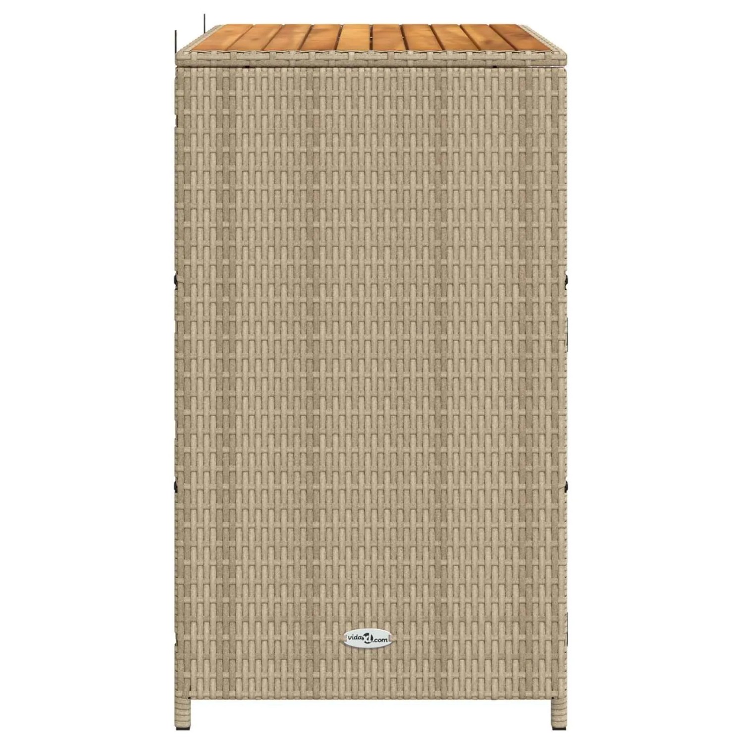 vidaXL Schrank mit Tür Beige 70 x 50 x 87 cm Polyester und Roly Ratten 42026914_6