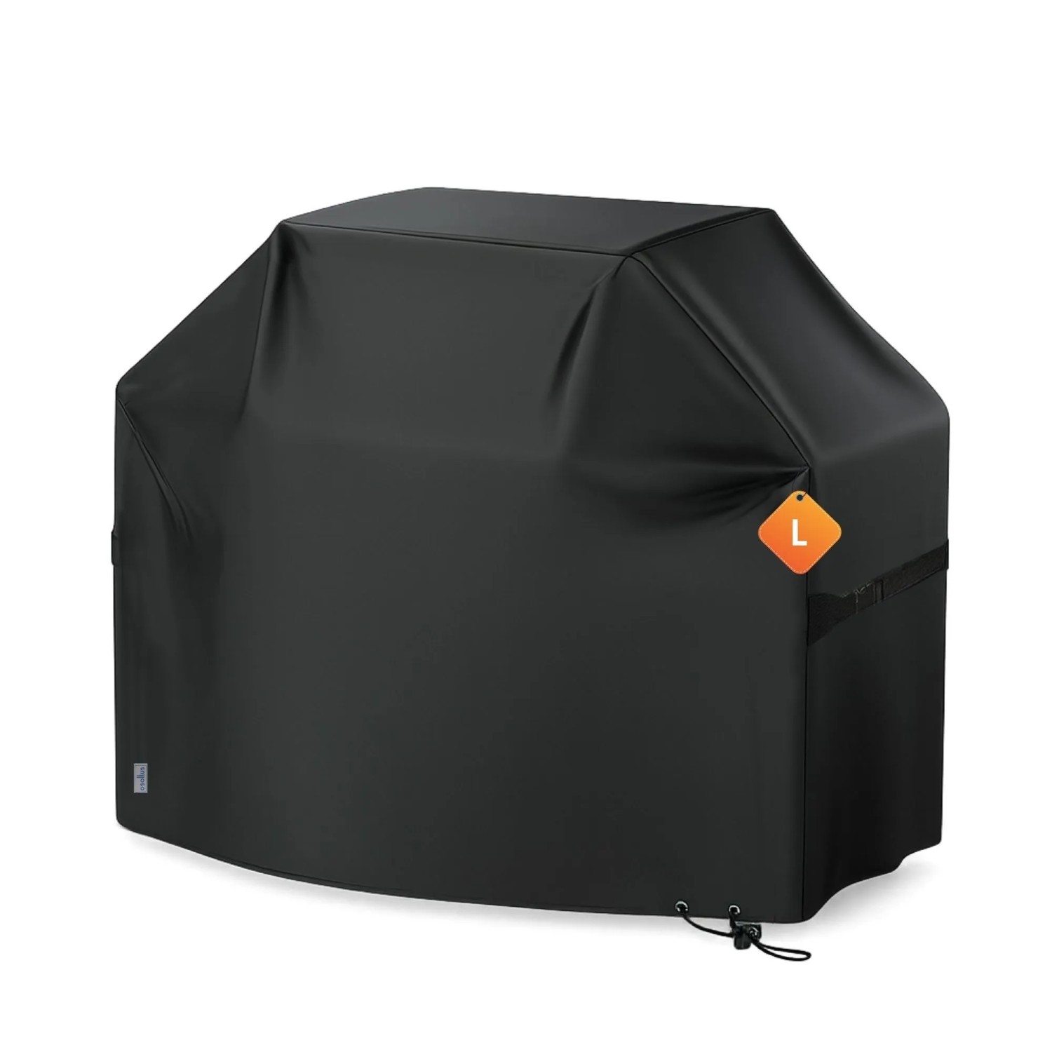 osoltus BBQ Abdeckhaube Premium Schutzhaube Gasgrill Schwarz L 105 x 65 x 120 cm