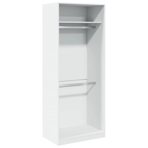 vidaXL Kleiderschrank Weiß 80x50x200 cm Holzwerkstoff 3307792