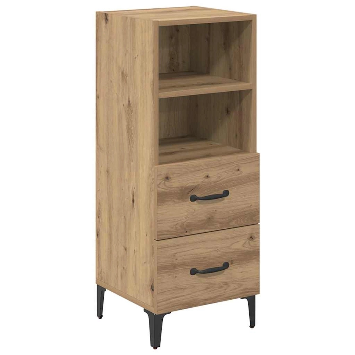 vidaXL Sideboard Artisan-Eiche 34 x 34,5 x 90 cm Holzwerkstoff 880953 günstig online kaufen