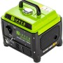 Zipper ZI-STE1100IV Inverter Stromerzeuger in Grün und Schwarz.