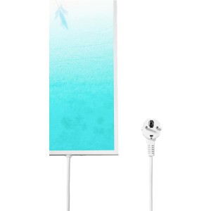 Könighaus Infrarotheizung mit Traumstrand-Motiv, 50x60 cm, 300W, elektrische Heizung.