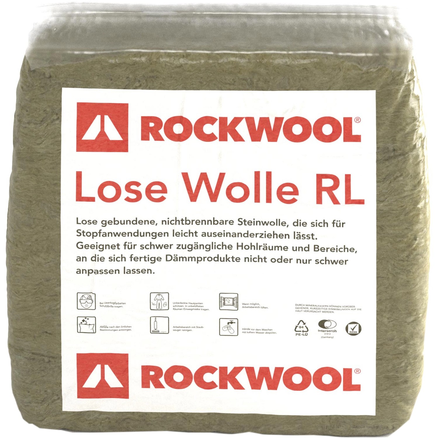 Rockwool Lose Stopfwolle 30 l