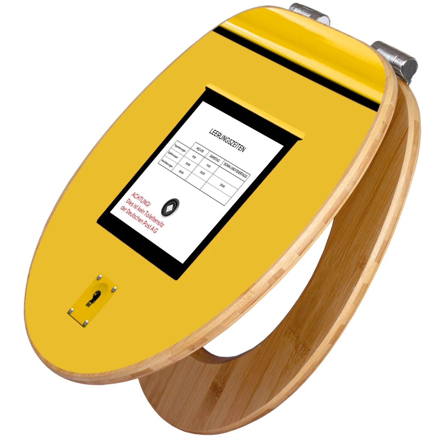 Banjado Design WC Sitz Bambus Holz Toilettendeckel Mit Absenkautomatik Klod günstig online kaufen