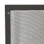 vidaXL Insektenschutz Fenster, anthrazitfarbener Rahmen, Fiberglasnetz, 90x120 cm.