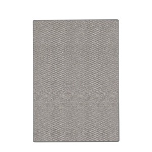 KARAT Teppich Kalkutta in Sisaloptik Silber, 100x350 cm, nach Maß.