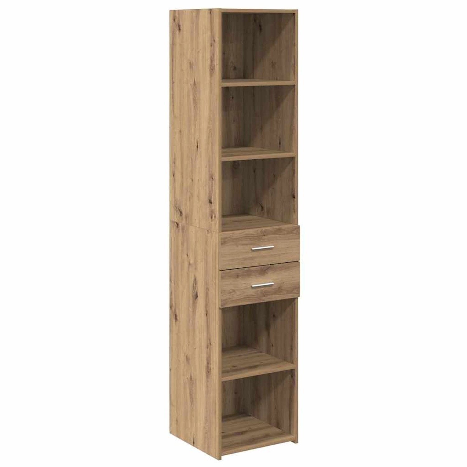 vidaXL Highboard Artisan-Eiche 40 x 42,5 x 185 cm Holzwerkstoff 3402636 günstig online kaufen