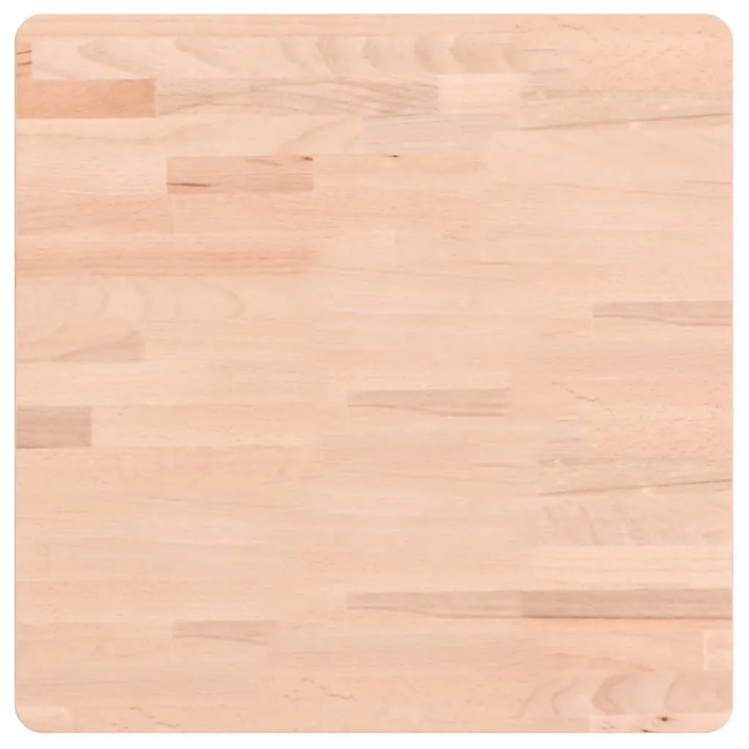 vidaXL Tischplatte 50x50x4 cm Quadratisch Massivholz Buche 355961