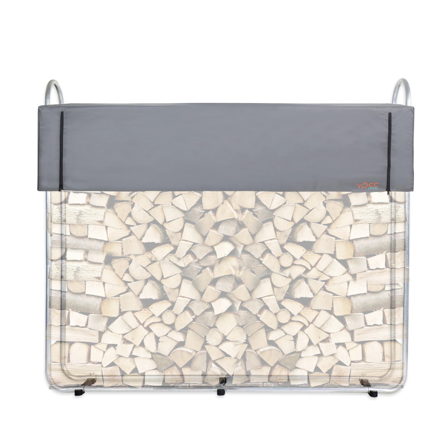 CCLIFE Kaminholzregal Innen und Außen Stapelhilfe für Brennholz aus Verzink günstig online kaufen