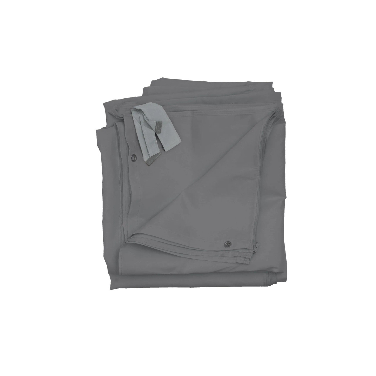 BERLINLODGE 4er-Set Seitenwand Für Pergola Cadiz Für 4x3m HxB 210x330cm Ersatzseitenwand Pavillon Grau Polyester