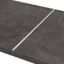 Kaindl Fugenleiste Alu für Arbeitsplatten, 600 mm, zur Längsverbindung von 38 mm Platten.