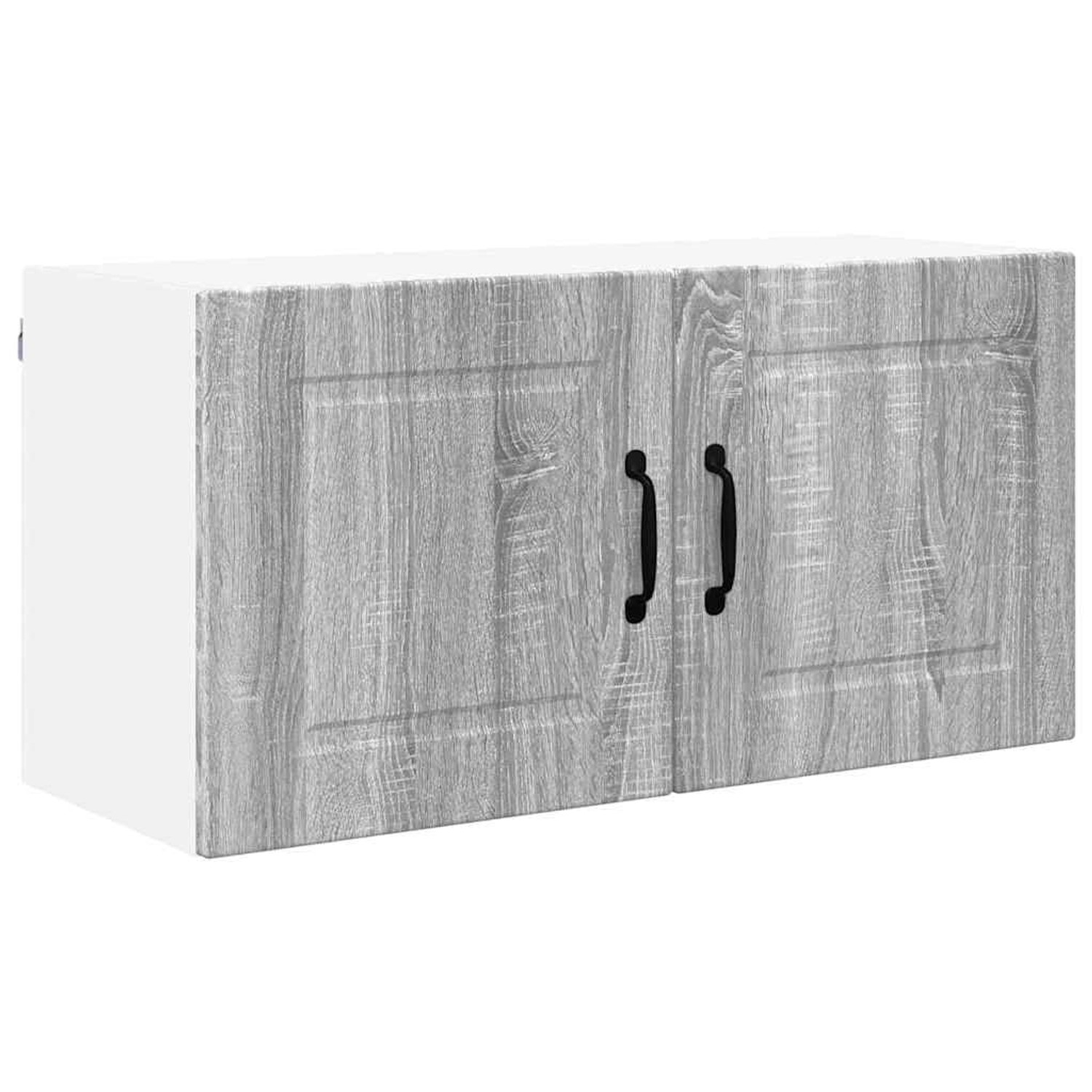 vidaXL Küchenwandschrank Graues Sonoma 80 x 31 x 40 cm Holzwerkstoff 885291 günstig online kaufen