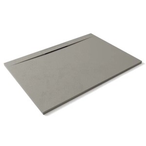 Stano Mineralguss Duschwanne Extra Flach Lyra Grau 90x120cm