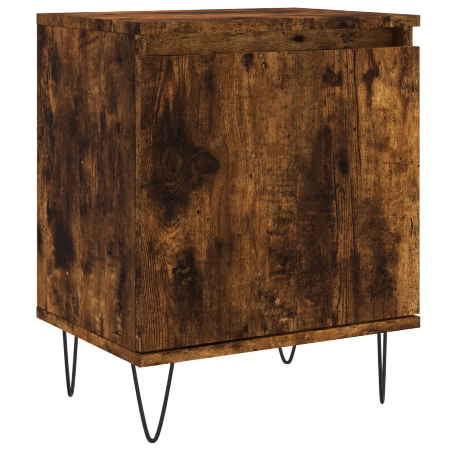 vidaXL Nachttisch Räuchereiche 40x30x50 cm Holzwerkstoff Modell 2 günstig online kaufen