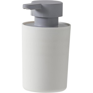 Weißer Tiger Seifenspender Urban mit grauem Spenderkopf für Bad & Küche.