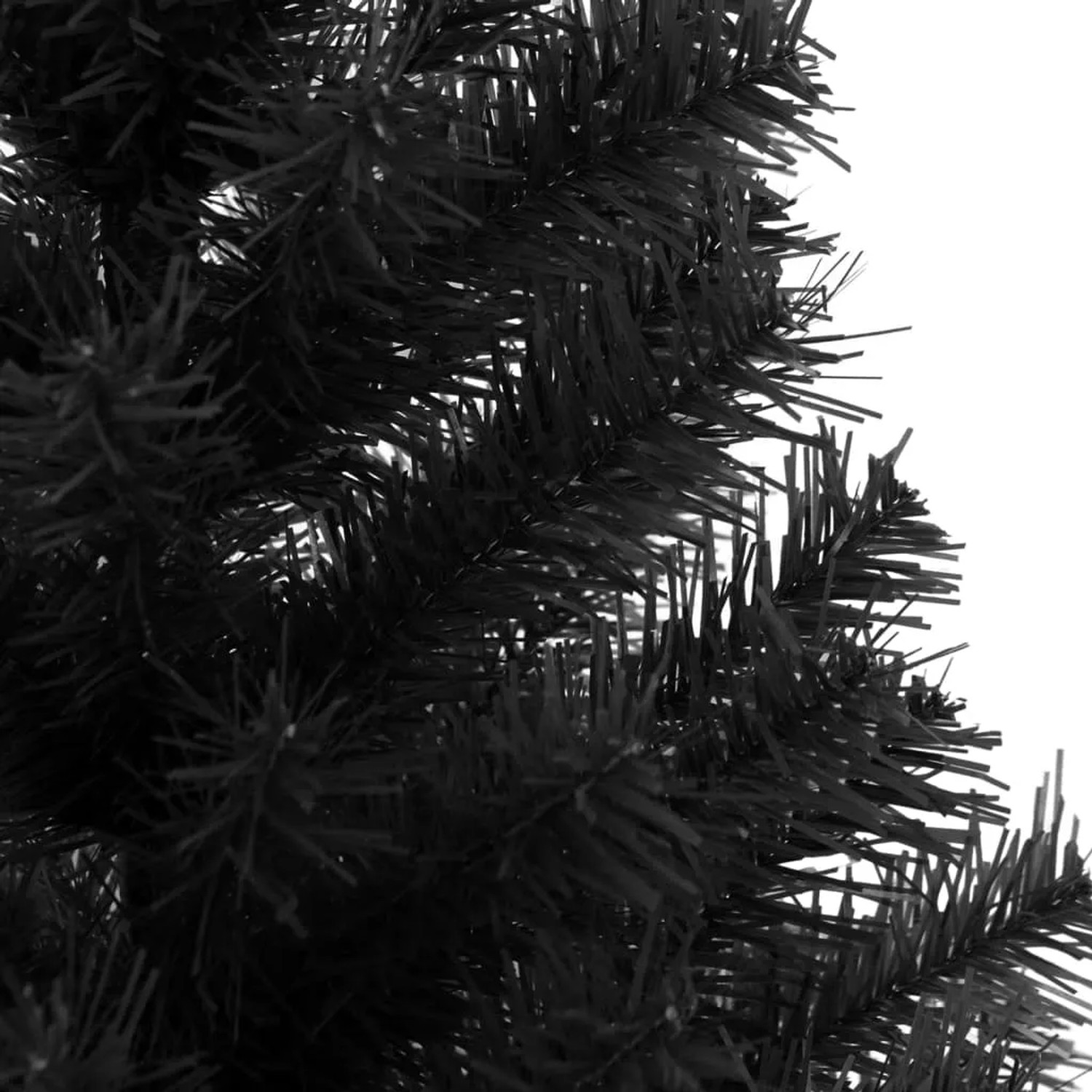 vidaXL Weihnachtsbaum schwarz künstlich PVC 120 cm inkl. Ständer kaufen bei OBI