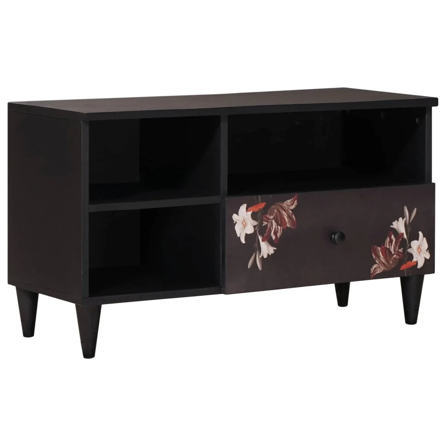 vidaXL Stauraumschränke Mehrfarbig 80 x 33,5 x 46 cm Massivholz Mango 4018717