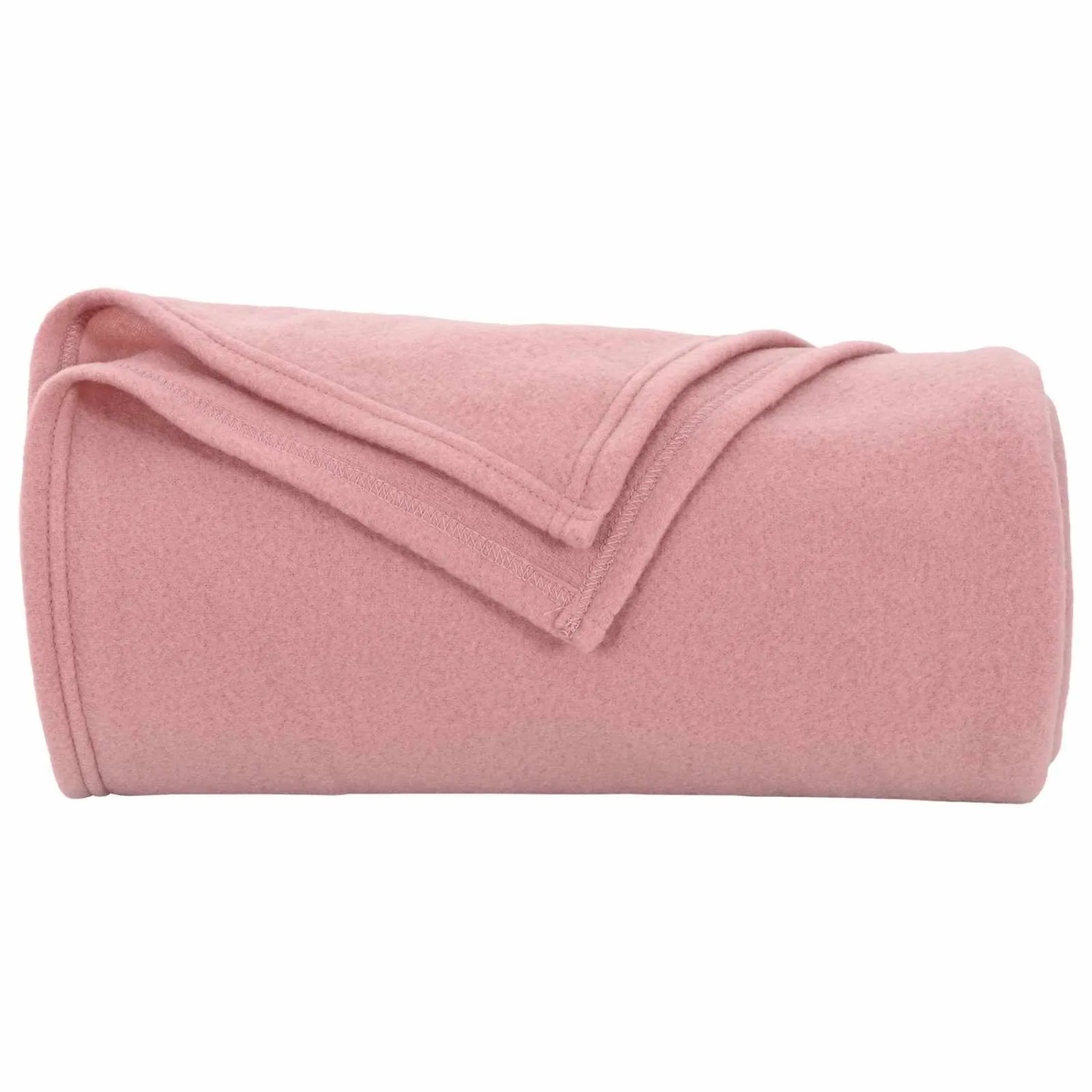 vidaXL Wohndecken 24 Stück Rosa 240 x 220 cm Fleece 42017123