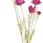 Boltze Stielblume Cosmea in Rosa und Grün, 91 cm hoch, als Deko-Highlight.